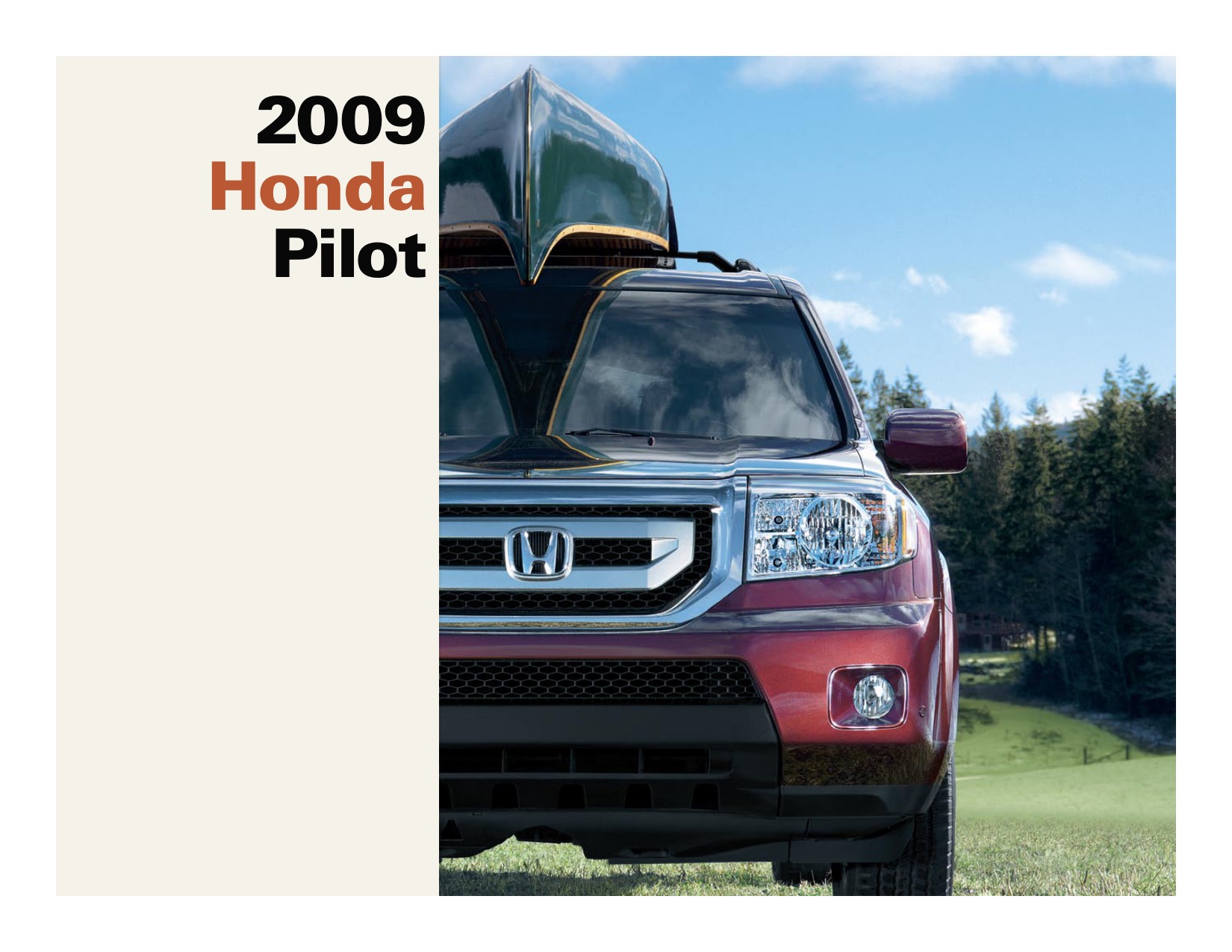 2009 Honda Pilot Brochure
